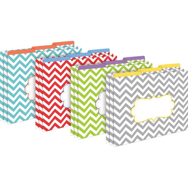 Beautiful Chevron On-Trend Organizer Set, Multi-Design Set, 92/Set